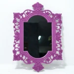 Vintage Ornate Wall Mirror - Image 3