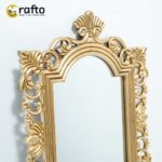 Vintage Ornate Wall Mirror Golden - Image 2