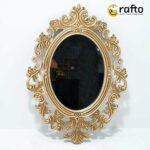 Vintage Ornate Wall Mirror Golden